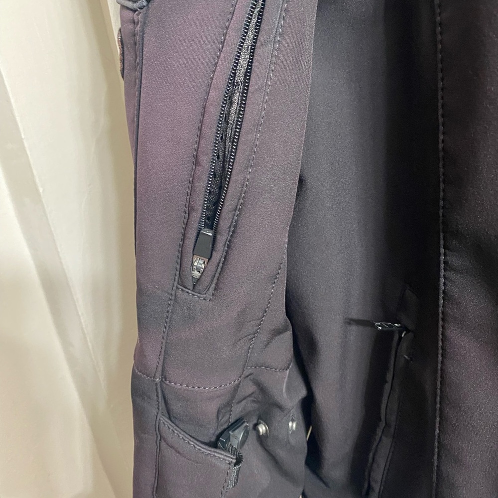 Black Armored Motorcycle Jacket - Picture 3 of 7